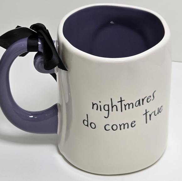 Rae Dunn Disney Nbc Nightmare Before Christmas Nightmares Do Come True Mug Nwt - Picture 2 of 5
